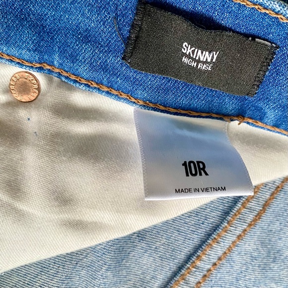 Express high rise skinny jeans - Picture 2 of 3